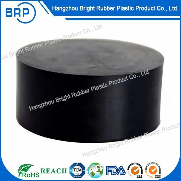 Anti Slip Sound Insulation Rubber Silent Solid Natural Rubber Bumper Block