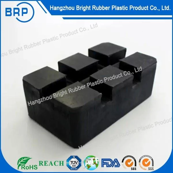 Anti Slip Sound Insulation Rubber Silent Solid Natural Rubber Bumper Block