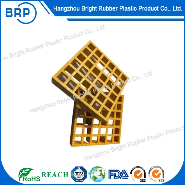 GRP FRP Fiberglass Floor Grills Grating Glass Fiber Reinforced Concrete Panel For Walkway/car Washing Room