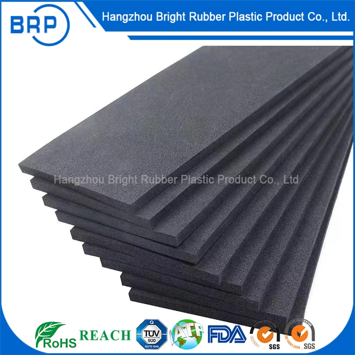 Black EPDM Foam Sheet factory