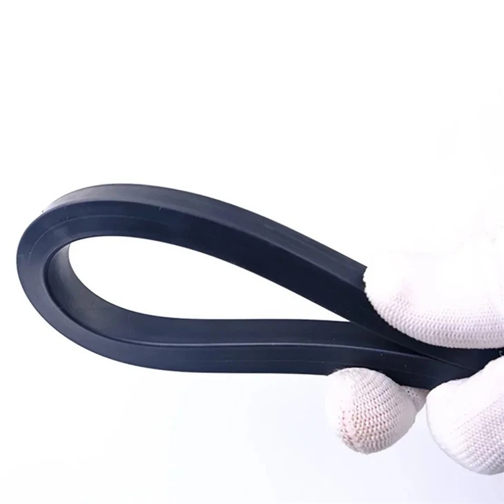 Black FKM Rubber Strip factory