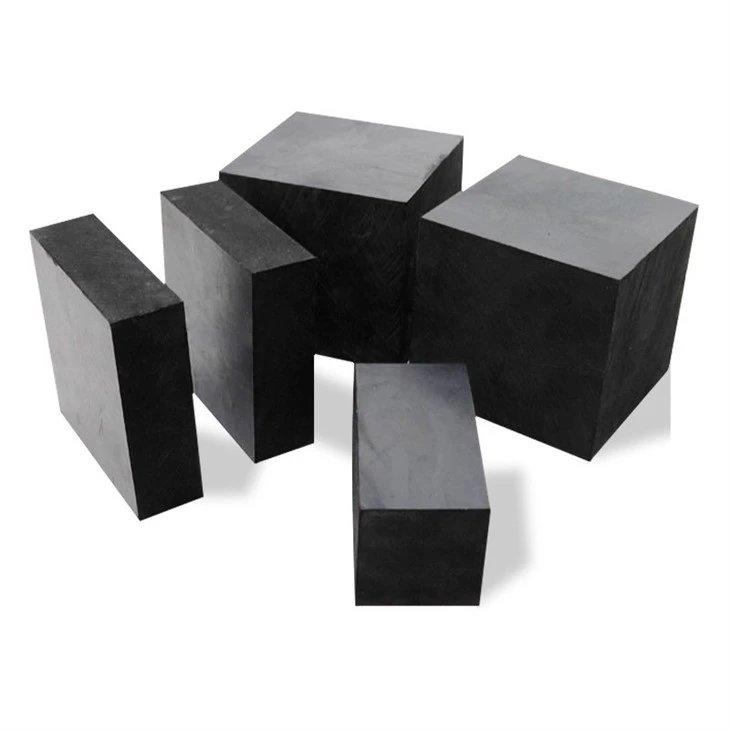 Black Rubber Shock Absorbing Block factory
