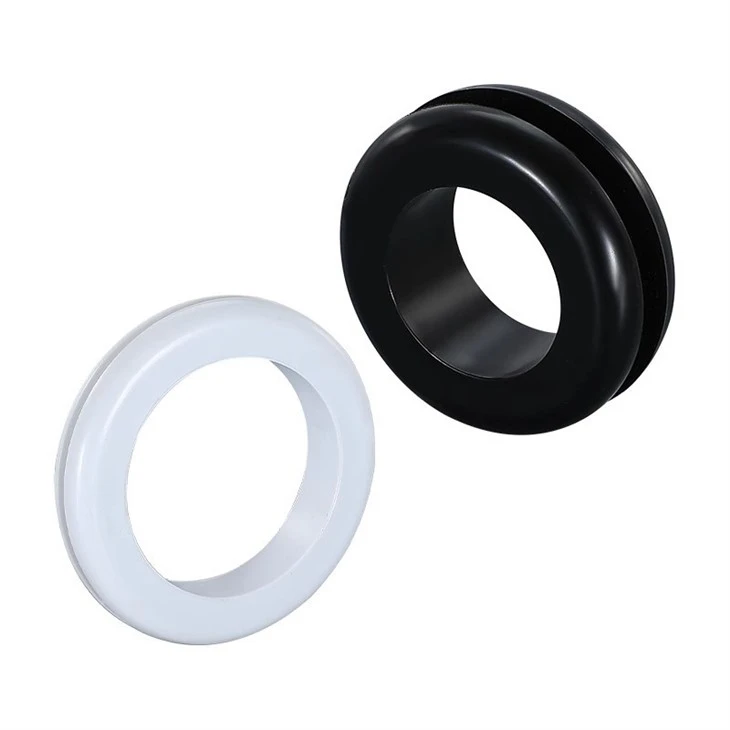 Black & White Rubber Wire Grommet price