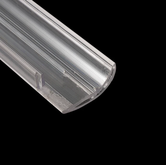 Custom Plastic Extrusion Profile U-Shape factory