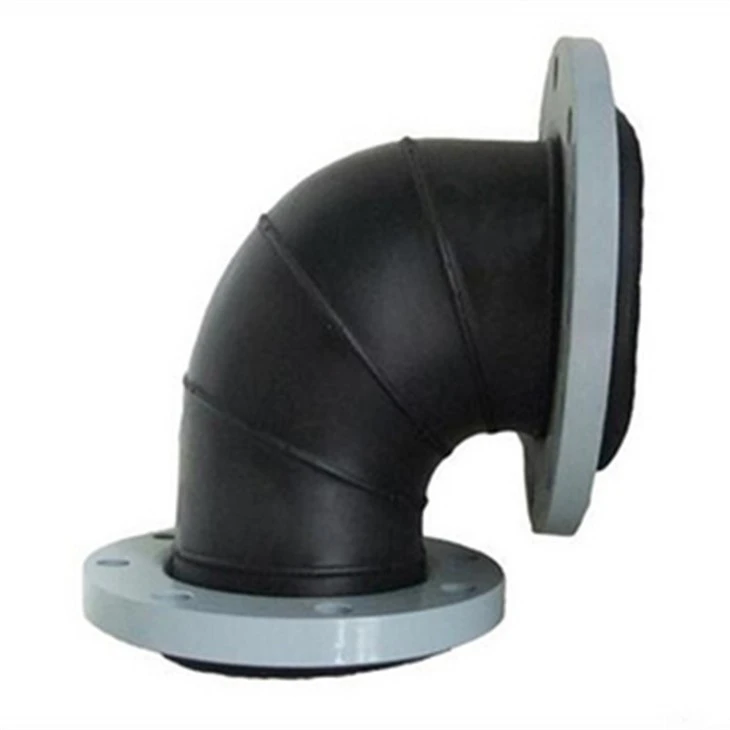 Flexible 90 Degree Elbow Rubber Expansion Joint For Narrow Space Installation suppliers