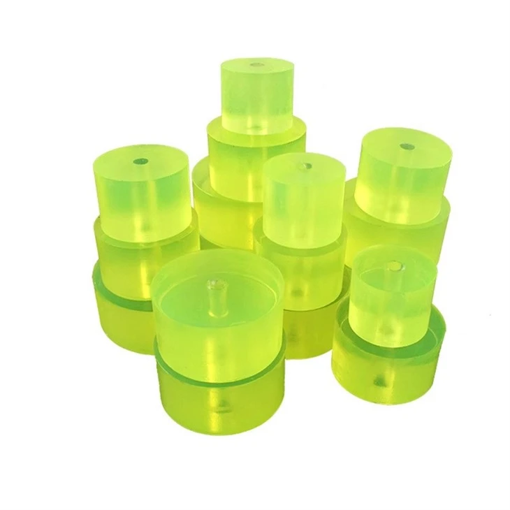 Green PU Rubber Bumper Washer factory