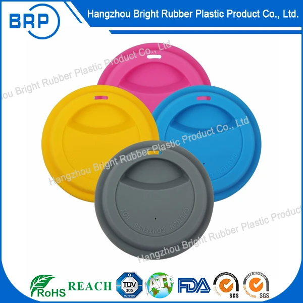 Silicone Tea Cup Coffee Mug Lid Anti-Dust Suction Glass Drink Cover Cap