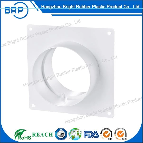 Blan PVC plafon Koneksyon Koneksyon ak Mounting Ventilasyon Frame