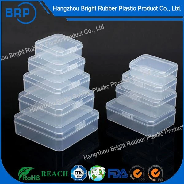 Transparent custom plastic box