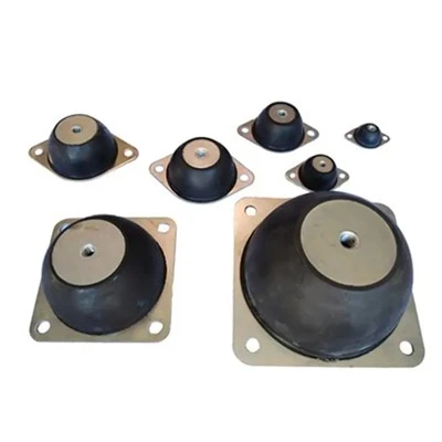Segondè Kalite OEM Customized kawotchou estokaj sou metal Mounts Cylindrique Bobbin Izolasyon Tanpon Mount